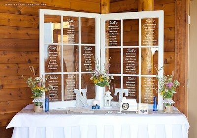 Unique Seating Chart Ideas
