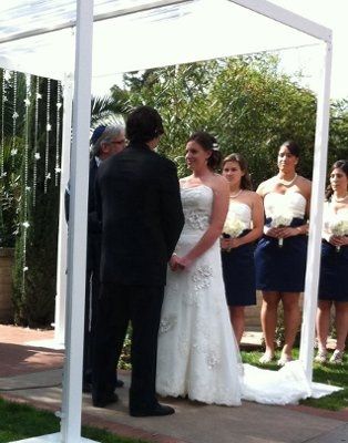Jewish Brides Chuppah question...