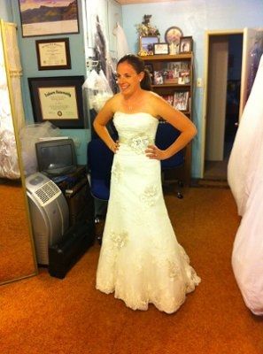 This Never gets old! Show us your dress :)