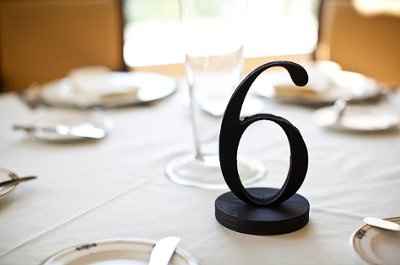 Table Numbers