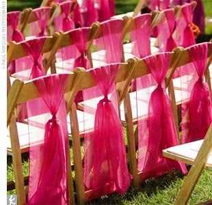 Chair covers arrangememnts--How to arrange these