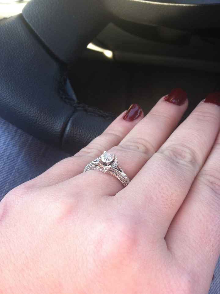 Show me your shoes and wedding band!!!!!!! I WANT TO SEE!!!!! =)