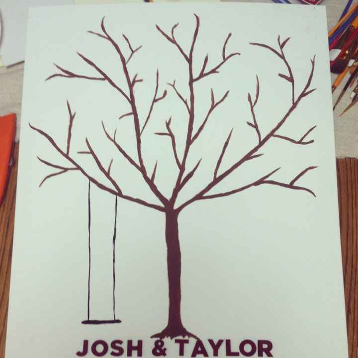 thumbprint tree guestbook