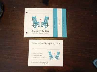 Show us your wedding invitations!