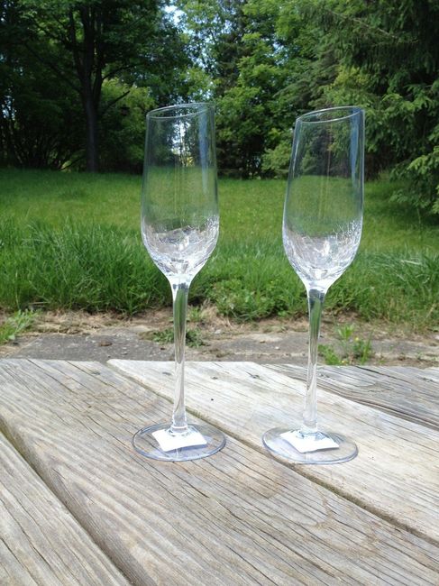 Toasting Flutes and Cake Servers - show me yours!