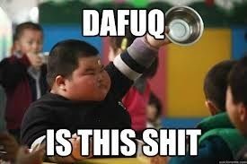 So the "wat" meme got me thinking....