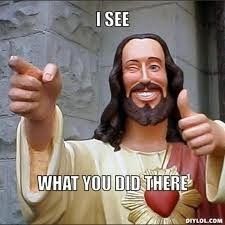 All I hear (or read) today is...