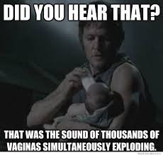 All I hear (or read) today is...