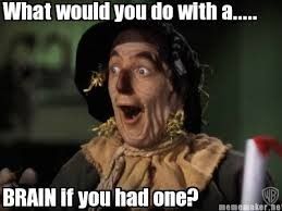 All I hear (or read) today is...