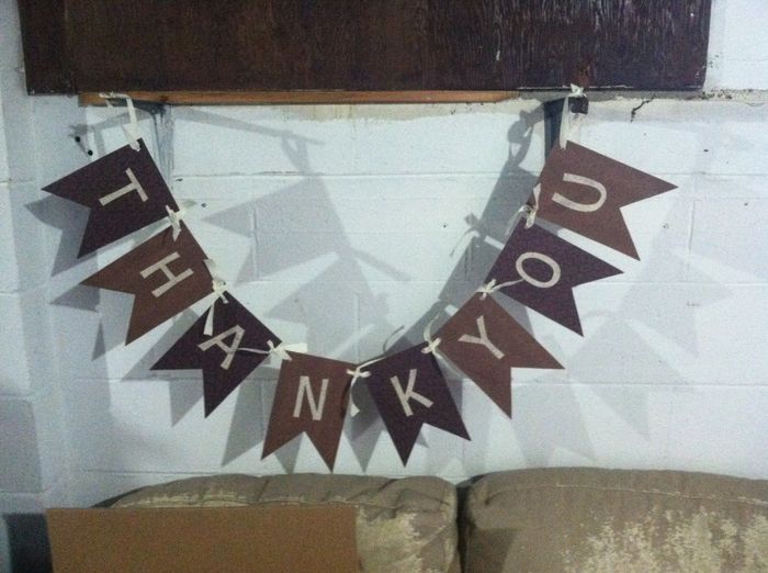 thank you sign