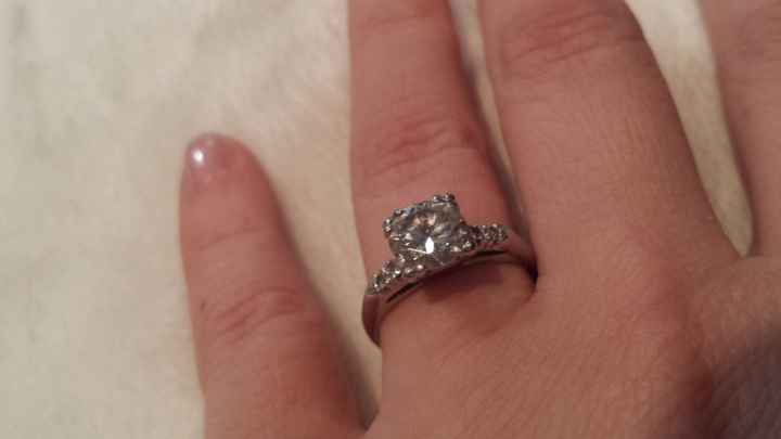 Let's see those beautiful rings!