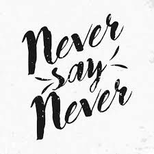 Never Say Never - 2