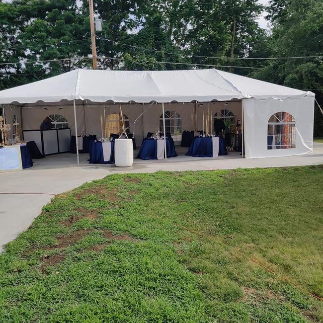 Small backyard wedding tips! - 1