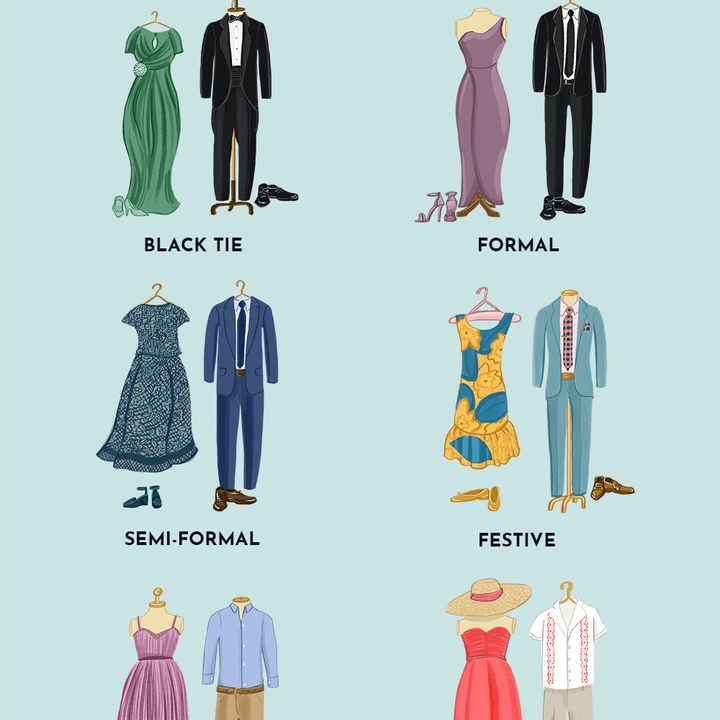 semi formal dress code