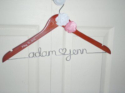 Got my ETSY Bridal Hanger!