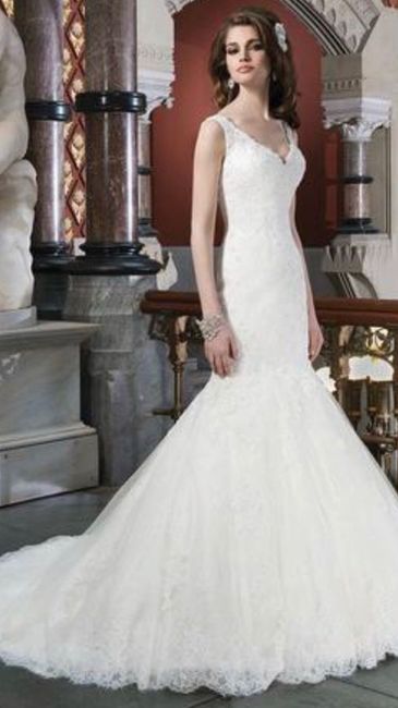 Mermaid dress...hoop or crinoline?? - 4
