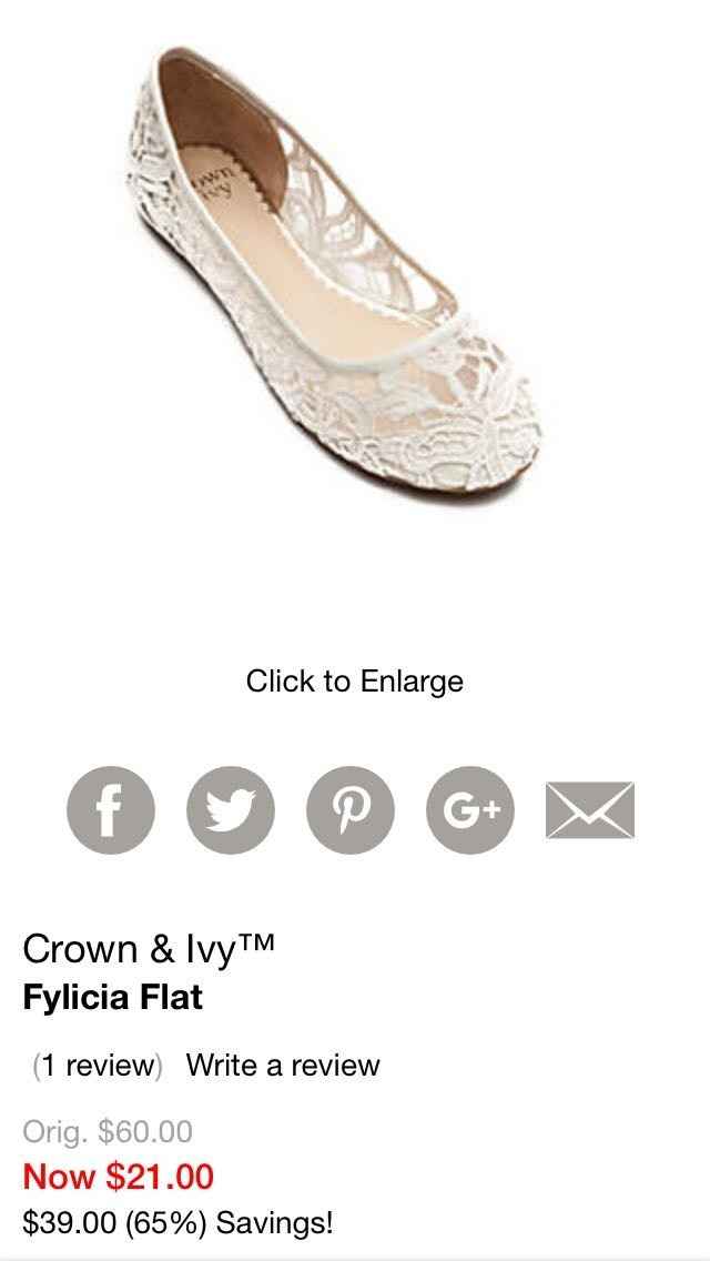 Show me your wedding flats
