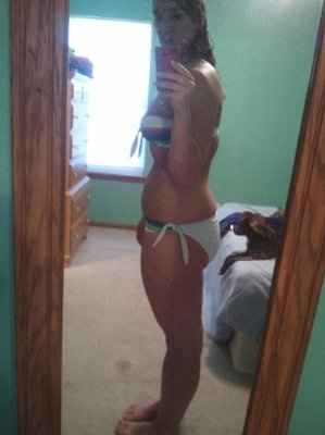 Before and after weight pictures