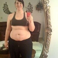 Before and after weight pictures