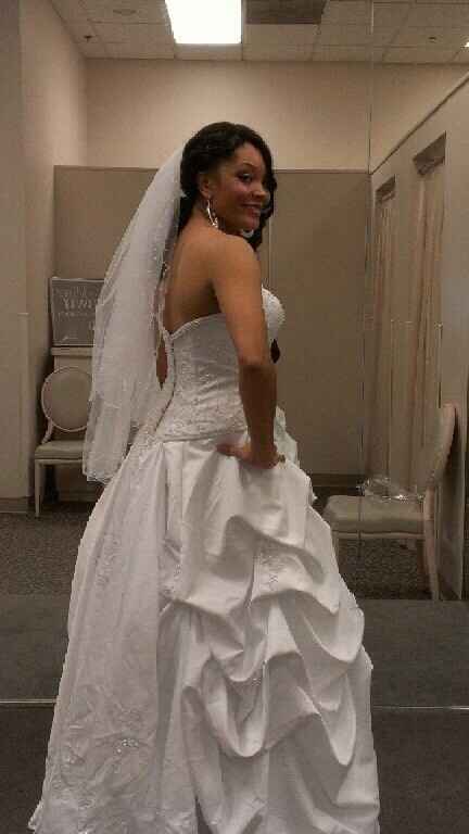 My first dress fitting went well (pics)