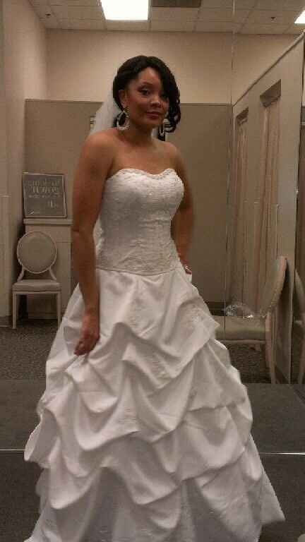 My first dress fitting went well (pics)