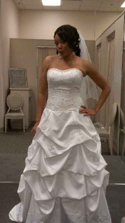 My first dress fitting went well (pics)