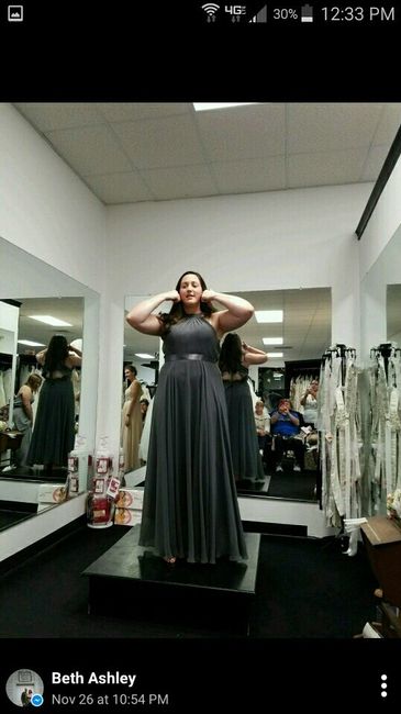Yes to the dress and bridesmaid dresses