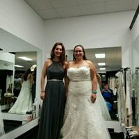 Yes to the dress and bridesmaid dresses