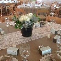 Burlap as Vintage Wedding Decor?