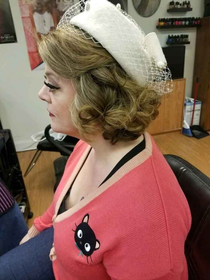 Had my hair and makeup trial today