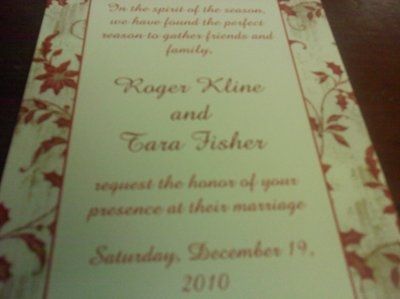 I got my invites in!!!