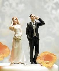 Strange cake toppers...bacon heart