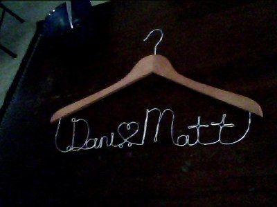 DIY Personalized Hanger Question