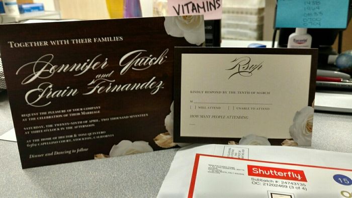 Show me your invitations!