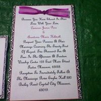 For those who did DIY invitations...