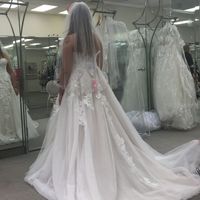 The back will be corset with burgundy ribbon once its out of alterations 