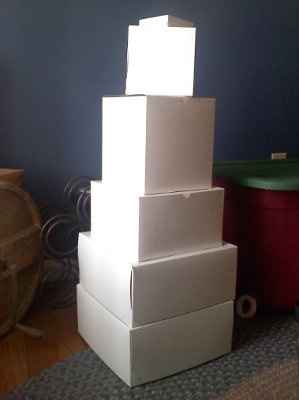 What are you guys using to collect cards at the reception?