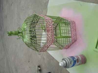 Bird cage instead of traditional money box
