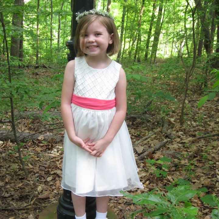 Where did people get their flower girl dresses?