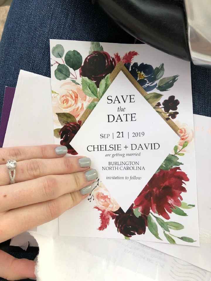 Save the dates - picture or no picture? - 1
