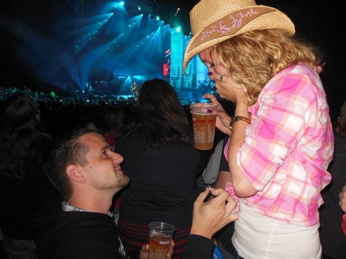 How did he (or you) propose?