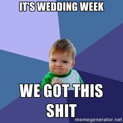 Spin off: meme to describe how you feel at this stage of planning