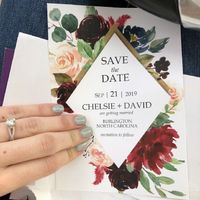 Save the dates - picture or no picture? - 1