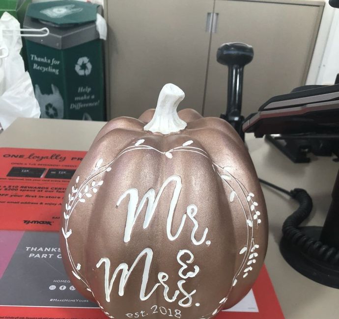 Anyone using pumpkins? - 1