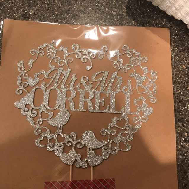 Let's see your cake topper!
