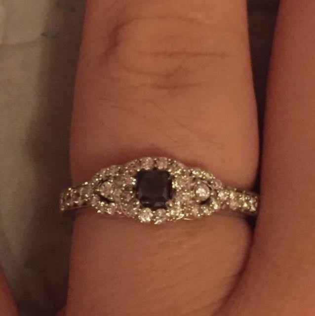 Anyone get crap for the size of their engagement ring?