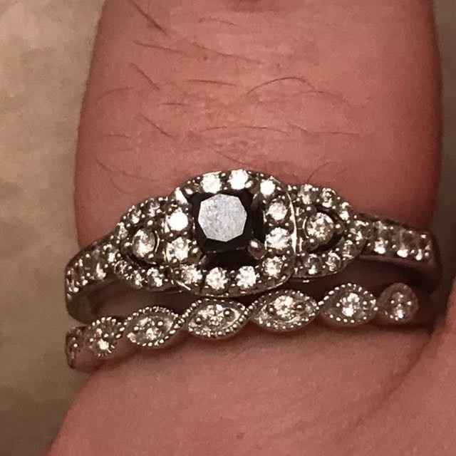 Show me your colored stone e-rings!