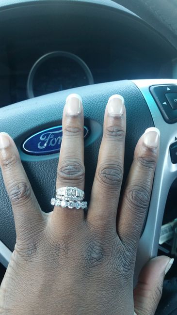 Picked out my wedding band today!! Pics