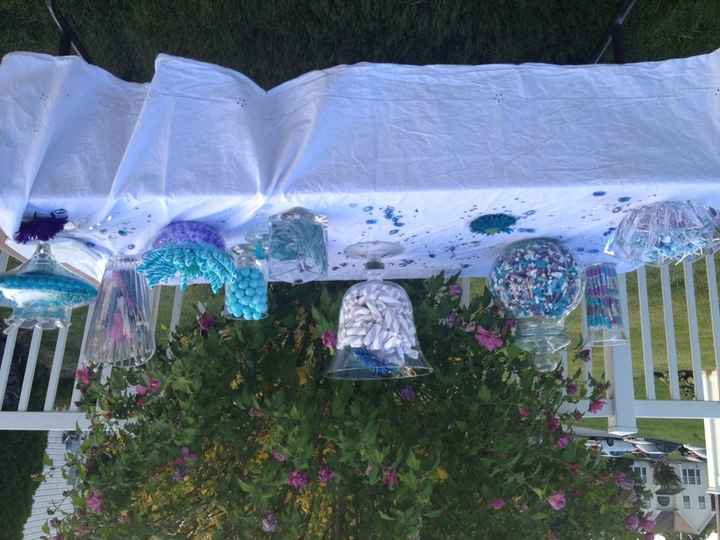 Candy buffet table