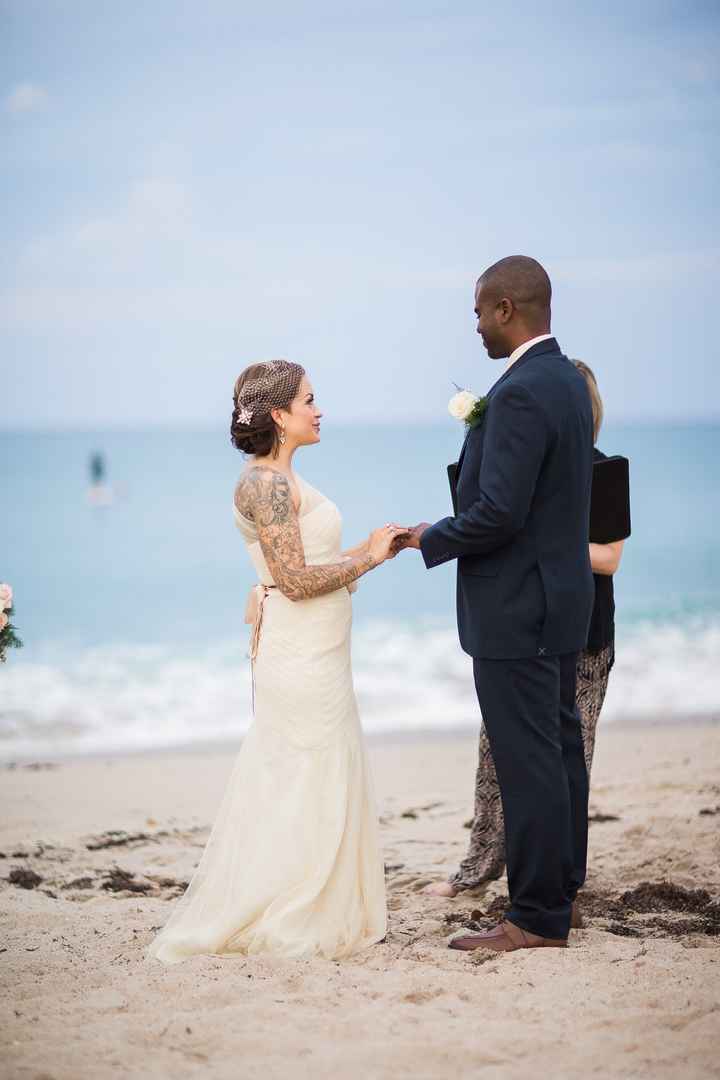BAM our vintage styled beach elopement!